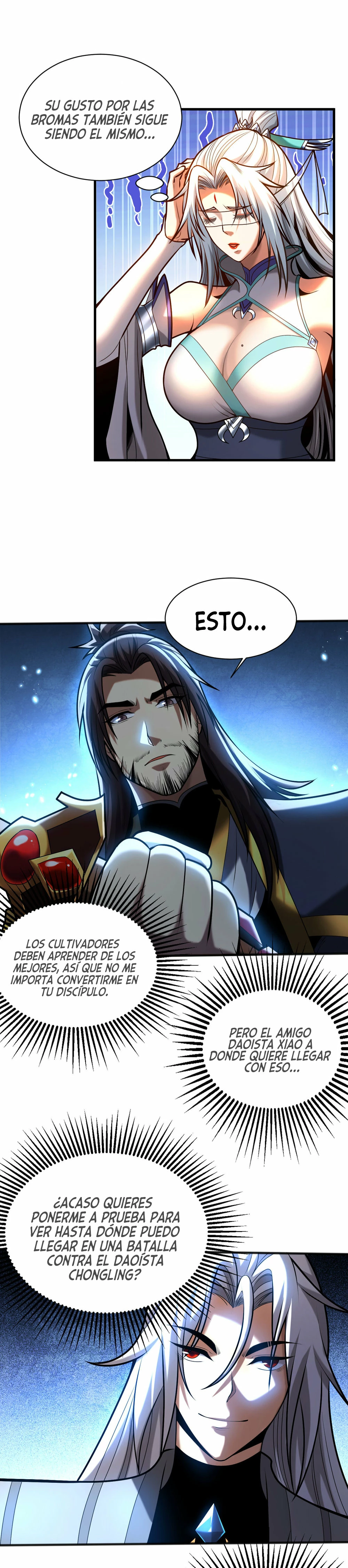 Mientras mis discípulas se matan, yo me relajo! > Capitulo 66 > Page 61